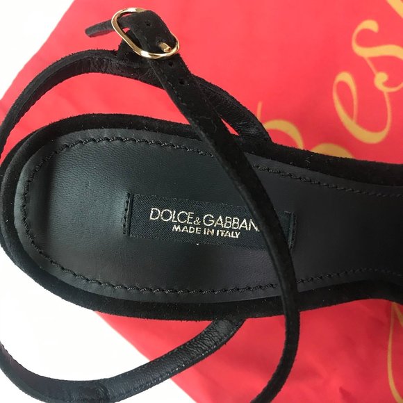 New Auc  D&G best wishes Crystal bow heels - Picture 8 of 9